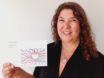 Sandra Küng, Koordinatorin des Projekts herz.com