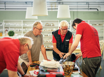 carla Elektro beim Reparaturcafé