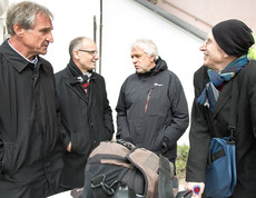 Caritas, Grundsteinlegung Hospiz am See, Mehrerau, Bregenz, Maurice, Andre, Shourot, fotos, 2017, April, 18, Foto,