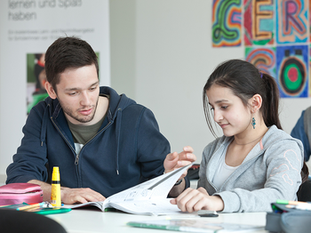 Schüler in Schule