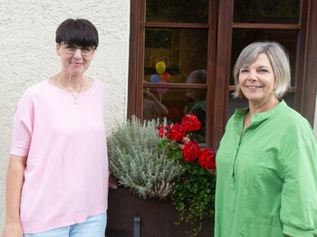 Irene Christof und Silvia Mähr
Fotocredit: Caritas Vorarlberg